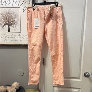 Denim and flower Rickey Singh slam stretched chinos